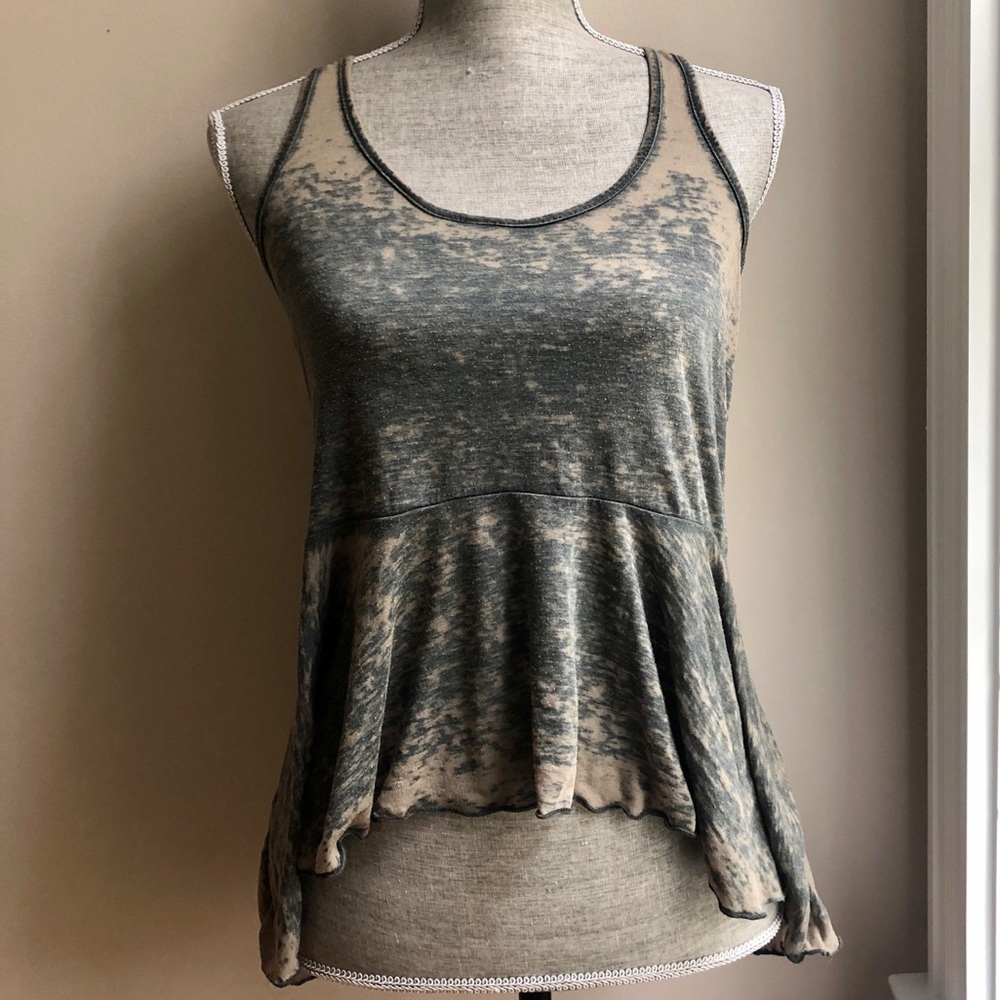 Green Free People Tank
